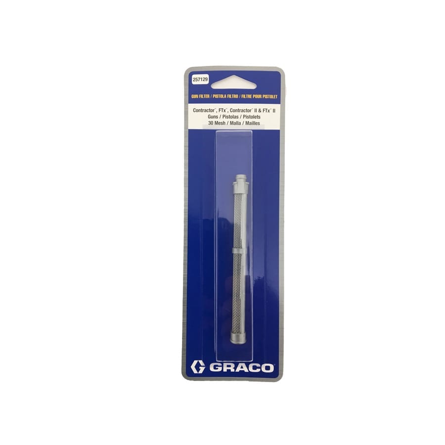 Filtro esmalte Graco 30 Mesh Pro Easy-Out Gun filter Asembly 257129 1 | Potspintura.com