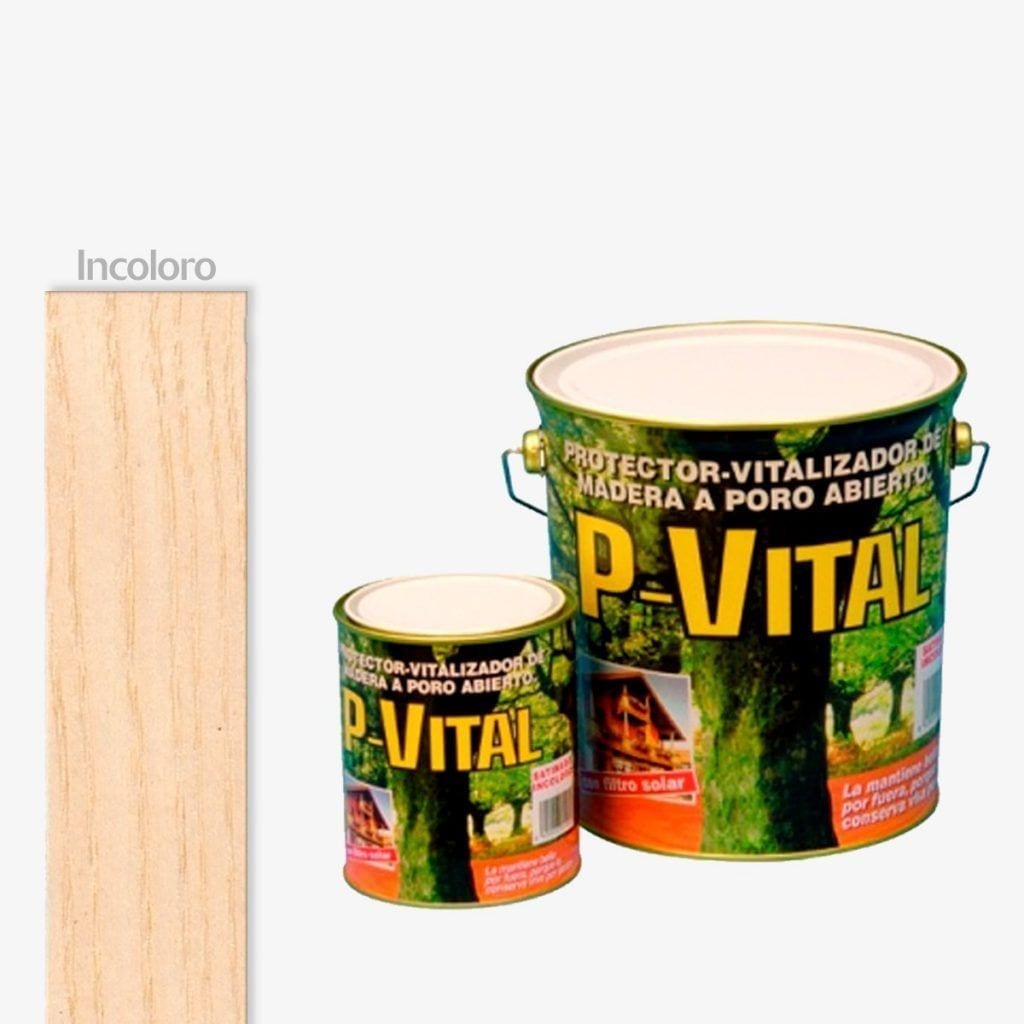 Protector para madera satinado incoloro P-Vital de Banaka 1 | Potspintura.com