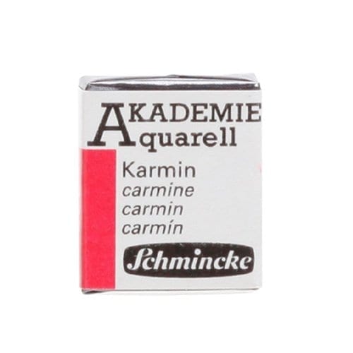 Acuarela carmín Akademie Aquarell de Schmincke 1 | Potspintura.com