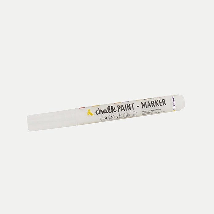 Rotulador chalk paint marker de La Pajarita blanco nube 1 | Potspintura.com