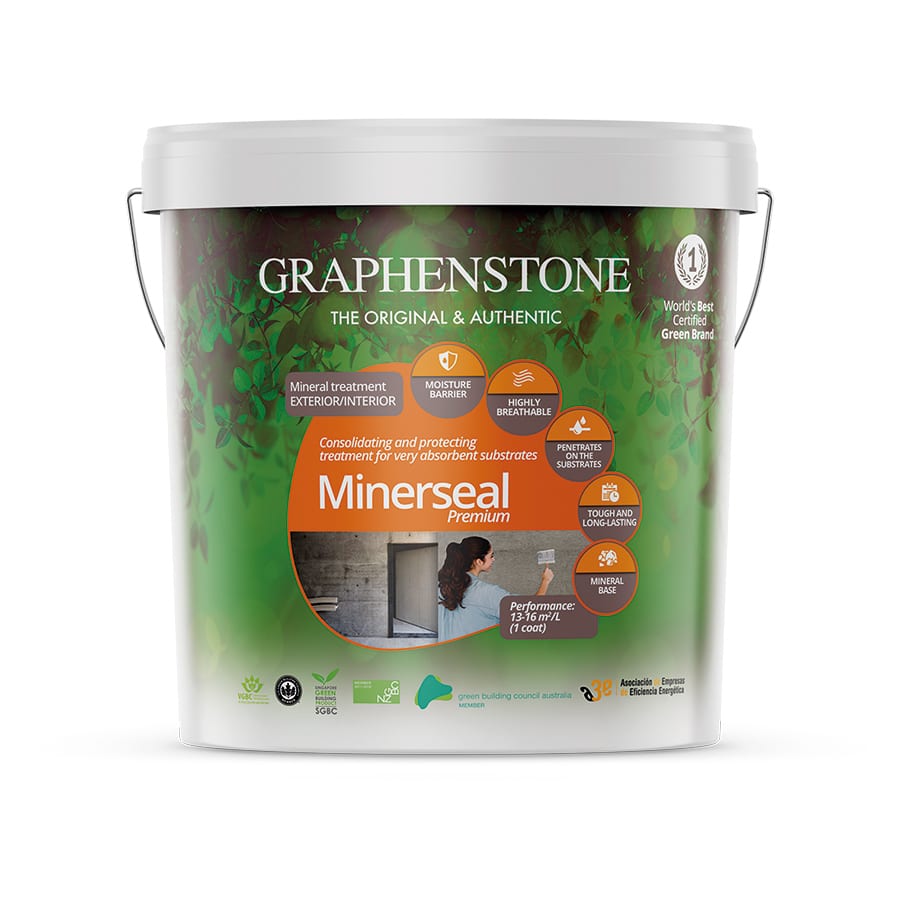 Tratamiento consolidante mineral Minerseal Premium 1 | Potspintura.com