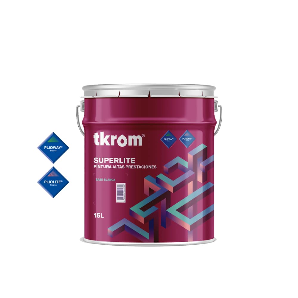 Pintura Tkrom Superlite antimanchas con Plioway® 2 | Potspintura.com