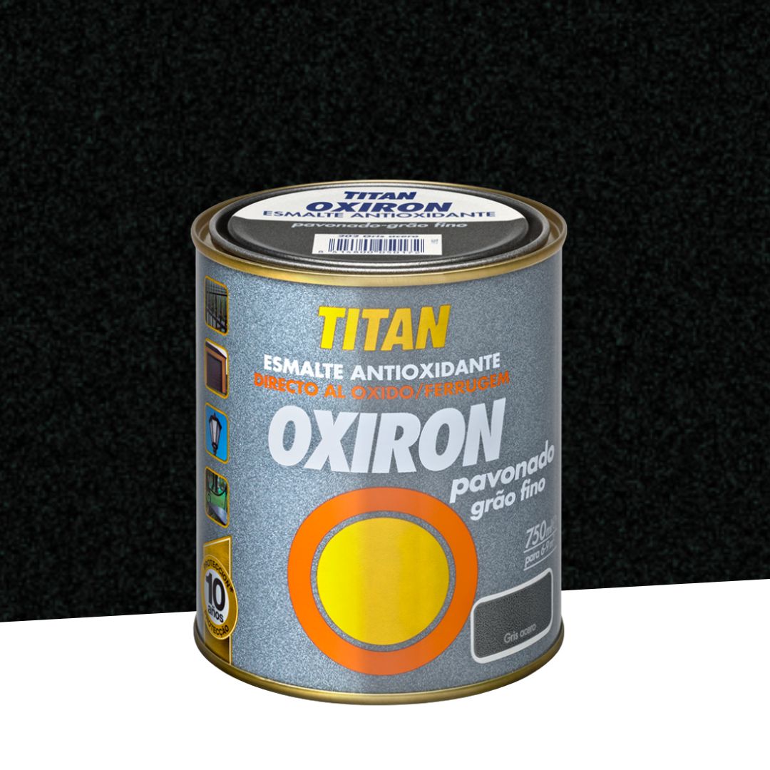Esmalte antioxidante Titán Oxirón Pavonado Negro