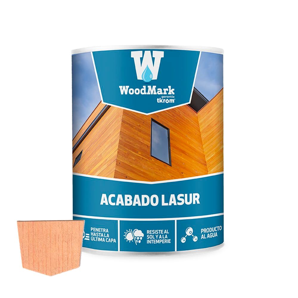 Lasur protector para madera al agua Woodmark incoloro